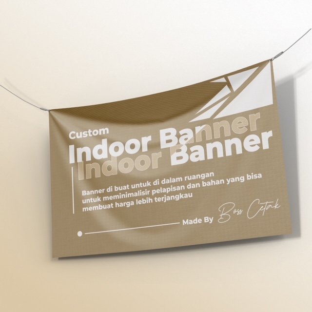 Banner Indoor | Solusi Cetak Spanduk Murah