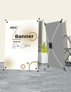 Mini X Banner